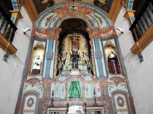 Capela da Arquiconfraria do Cordão de São Francisco de Assis. Sabará. Minas Gerais. Brasil. Santuário Diocesano de Santa Rita de Cássia. Ritápolis. Minas Gerais. Brasil. Fig 3.