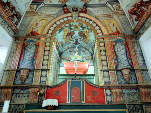 Capela de Nossa Senhora da Glória, conhecida também como Capela da Ressaca. Carandaí. Minas Grais, Brasil. Fig 2.
