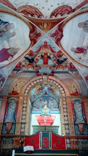 Capela de Nossa Senhora da Glória, conhecida também como Capela da Ressaca. Carandaí. Minas Grais, Brasil. Fig 3.