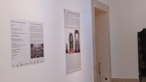 Museo de Bellas Artes de Murcia.Exposición de las obras de Pablo Sistori (Sirtori) en la Logia del Museo.F