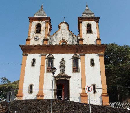 Capela da Arquiconfraria do Cordão de São Francisco de Assis. Sabará. Minas Gerais. Brasil. Santuário Diocesano de Santa Rita de Cássia. Ritápolis. Minas Gerais. Brasil. Fig 1.