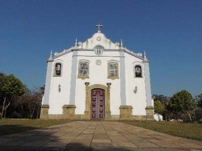 Capela da Santíssima Trindade, atualmente Santuário da Santíssima Trindades. Minas Gerais. Brasil. Fig 1.