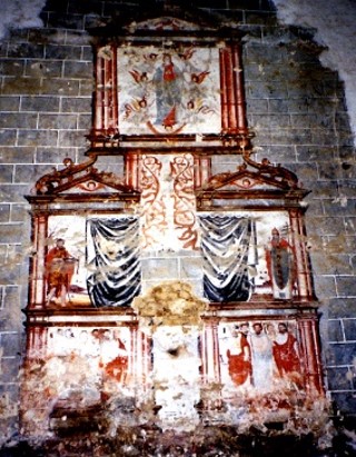 Iglesia parroquial de San Martín. Villanueva del Grillo. Burgos.En ruinas.