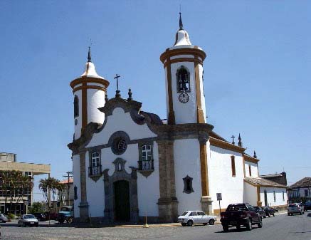 Matriz de Nossa Senhora de Oliveira. Centro- Oliveira, Minas Gerais, Brasil. Fig 1.